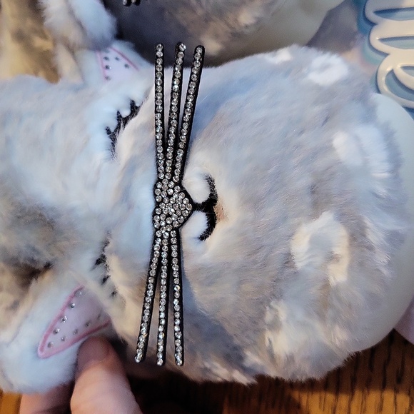 Cloud Critters gray kitty vat slippers - Picture 2 of 4